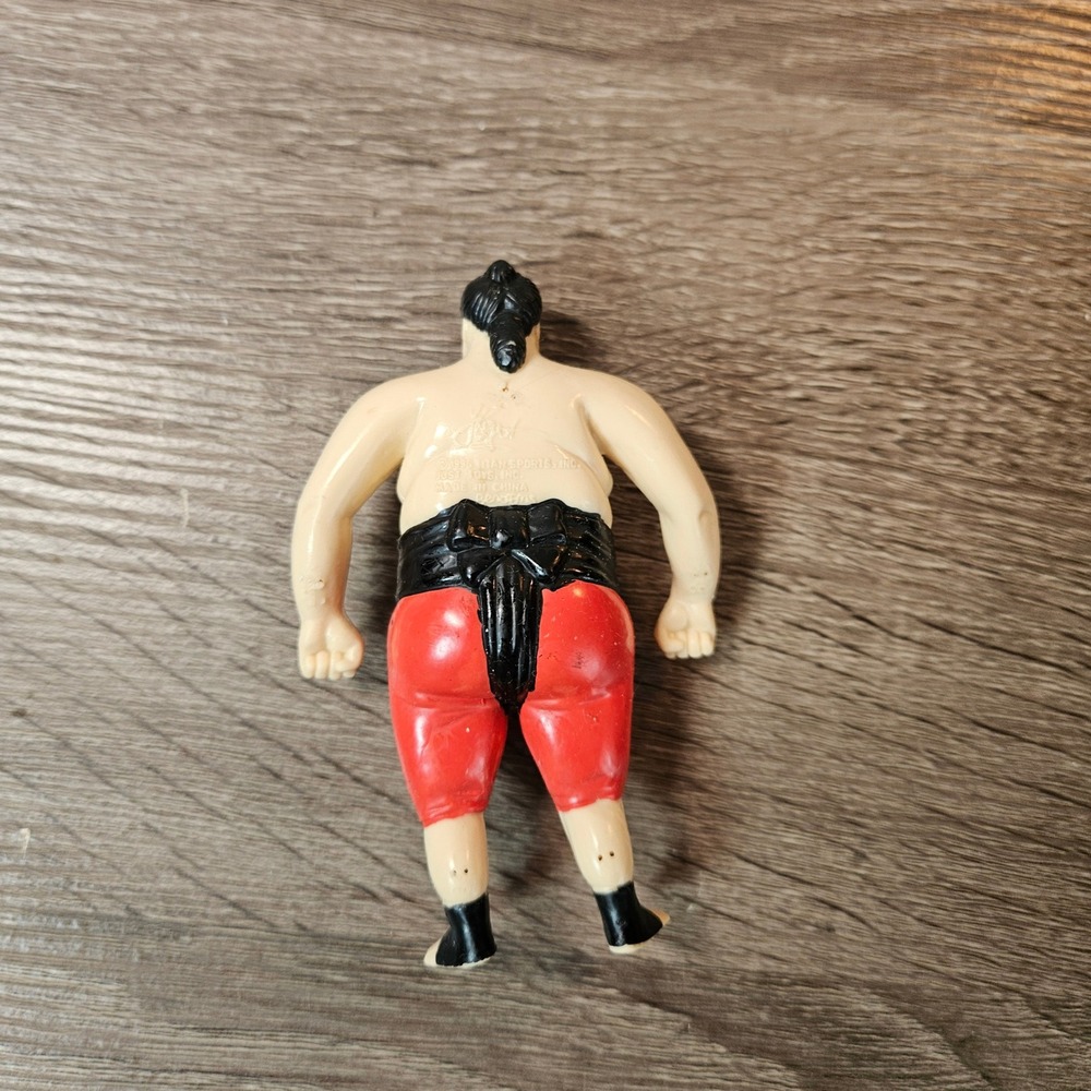 1996 Just Toys Titan Sports Yokozuna Bend Ems Wrestling Action Figure WWE WWF - Picture 3 of 5